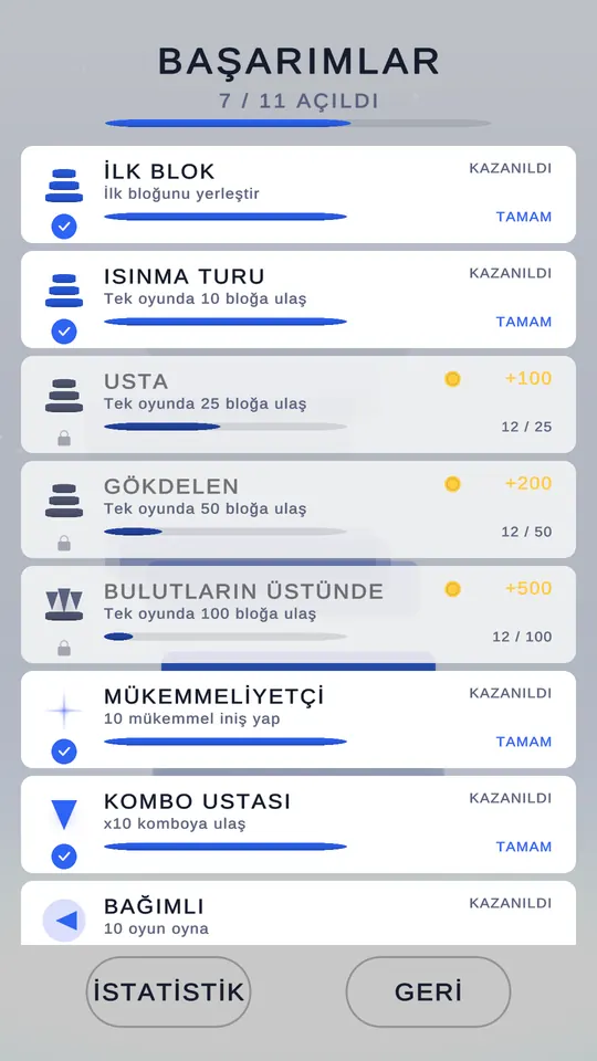 Başarımlar